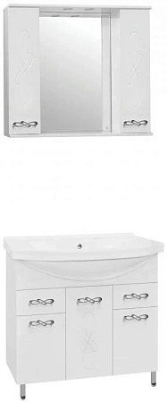 Тумба под раковину Style Line Венеция 90 (2 ящ.) ЛС-00000260 Тумба под раковину Style Line Венеция 90 (2 ящ.) ЛС-00000260