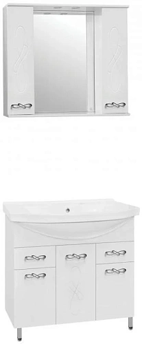 Тумба под раковину Style Line Венеция 90 (2 ящ.) ЛС-00000260 Тумба под раковину Style Line Венеция 90 (2 ящ.) ЛС-00000260