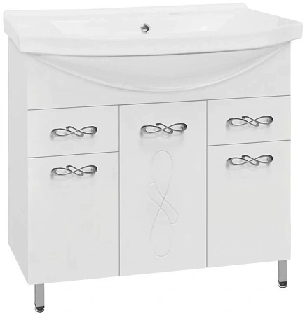 Тумба под раковину Style Line Венеция 90 (2 ящ.) ЛС-00000260 Тумба под раковину Style Line Венеция 90 (2 ящ.) ЛС-00000260