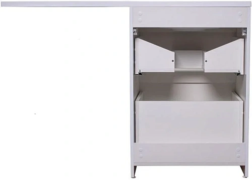 Тумба под раковину Style Line Даймонд 120, glass, Люкс белая, PLUS СС-00000559 Тумба под раковину Style Line Даймонд 120, glass, Люкс белая, PLUS СС-00000559