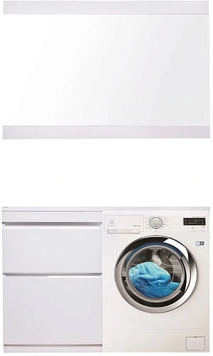 Тумба под раковину Style Line Даймонд 120, glass, Люкс белая, PLUS СС-00000559 Тумба под раковину Style Line Даймонд 120, glass, Люкс белая, PLUS СС-00000559