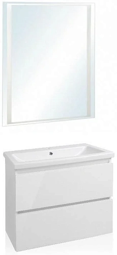 Тумба под раковину Style Line Даймонд 60, Комо 60, Люкс белая, PLUS СС-00000500 Тумба под раковину Style Line Даймонд 60, Комо 60, Люкс белая, PLUS СС-00000500