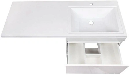 Тумба под раковину Style Line Даллас 120, Люкс белая, PLUS СС-00000388 Тумба под раковину Style Line Даллас 120, Люкс белая, PLUS СС-00000388