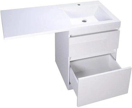 Тумба под раковину Style Line Даллас 120, Люкс белая, PLUS СС-00000469 Тумба под раковину Style Line Даллас 120, Люкс белая, PLUS СС-00000469