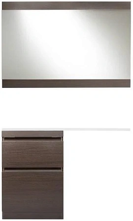 Тумба под раковину Style Line Даллас 120, Люкс венге, PLUS CC-00000424 Тумба под раковину Style Line Даллас 120, Люкс венге, PLUS CC-00000424