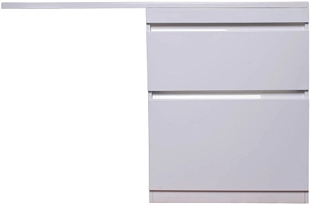 Тумба под раковину Style Line Даллас 130, Люкс белая, PLUS СС-00000557 Тумба под раковину Style Line Даллас 130, Люкс белая, PLUS СС-00000557