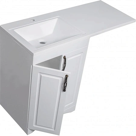 Тумба под раковину Style Line Даллас классик 120, Люкс белый, PLUS СС-00000503 Тумба под раковину Style Line Даллас классик 120, Люкс белый, PLUS СС-00000503