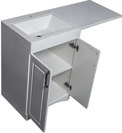 Тумба под раковину Style Line Даллас классик 120, Люкс белый, PLUS СС-00000503 Тумба под раковину Style Line Даллас классик 120, Люкс белый, PLUS СС-00000503