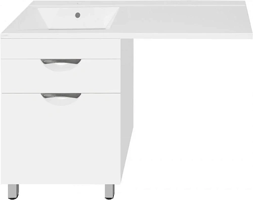 Тумба под раковину Style Line Жасмин 60 (1 ящ.) с корзиной, Космос/Даллас 120, Люкс PLUS ЛС-00000645 Тумба под раковину Style Line Жасмин 60 (1 ящ.) с корзиной, Космос/Даллас 120, Люкс PLUS ЛС-00000645