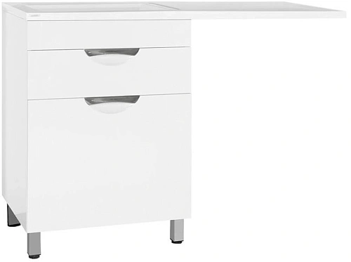 Тумба под раковину Style Line Жасмин 60 (1 ящ.) с корзиной, Космос/Даллас 120, Люкс PLUS ЛС-00000645 Тумба под раковину Style Line Жасмин 60 (1 ящ.) с корзиной, Космос/Даллас 120, Люкс PLUS ЛС-00000645