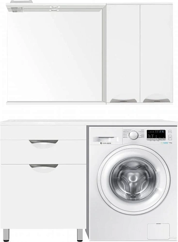 Тумба под раковину Style Line Жасмин 60 (1 ящ.) с корзиной, Космос/Даллас 120, Люкс PLUS ЛС-00000645 Тумба под раковину Style Line Жасмин 60 (1 ящ.) с корзиной, Космос/Даллас 120, Люкс PLUS ЛС-00000645