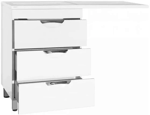 Тумба под раковину Style Line Жасмин 60 (3 ящ.), Космос/Даллас 120, Люкс PLUS ЛС-00000644 Тумба под раковину Style Line Жасмин 60 (3 ящ.), Космос/Даллас 120, Люкс PLUS ЛС-00000644