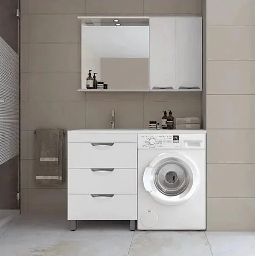 Тумба под раковину Style Line Жасмин 60 (3 ящ.), Космос/Даллас 120, Люкс PLUS ЛС-00000644 Тумба под раковину Style Line Жасмин 60 (3 ящ.), Космос/Даллас 120, Люкс PLUS ЛС-00000644