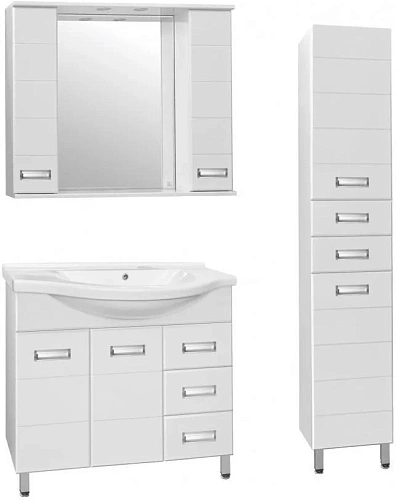 Тумба под раковину Style Line Ирис 100 (3 ящ.) ЛС-00000178 Тумба под раковину Style Line Ирис 100 (3 ящ.) ЛС-00000178