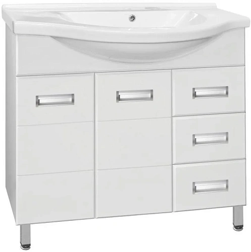 Тумба под раковину Style Line Ирис 100 (3 ящ.) ЛС-00000178 Тумба под раковину Style Line Ирис 100 (3 ящ.) ЛС-00000178