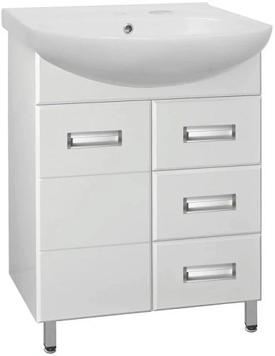 Тумба под раковину Style Line Ирис 65 (3 ящ.) ЛС-00000016 Тумба под раковину Style Line Ирис 65 (3 ящ.) ЛС-00000016