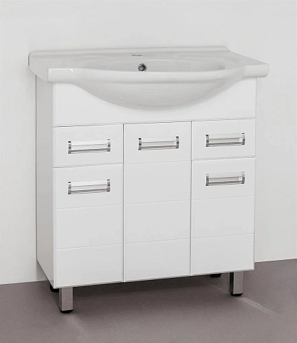 Тумба под раковину Style Line Ирис 75 (2 ящ.) ЛС-00000017 Тумба под раковину Style Line Ирис 75 (2 ящ.) ЛС-00000017