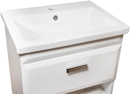 Тумба под раковину Style Line Лотос 60, Комо 60, Люкс белая, PLUS СС-00000374 Тумба под раковину Style Line Лотос 60, Комо 60, Люкс белая, PLUS СС-00000374