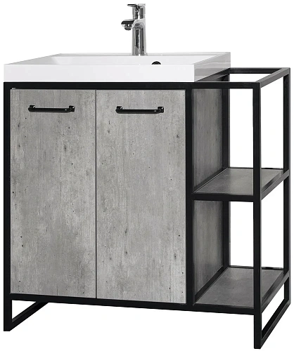 Тумба под раковину Style Line ЛОФТ 1.1 60/80 см Classic 60 БЕТОН ЛС-000010019 Тумба под раковину Style Line ЛОФТ 1.1 60/80 см Classic 60 БЕТОН ЛС-000010019