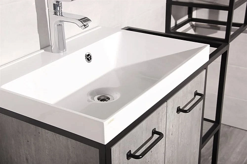 Тумба под раковину Style Line ЛОФТ 1.1 60/80 см Classic 60 БЕТОН ЛС-000010019 Тумба под раковину Style Line ЛОФТ 1.1 60/80 см Classic 60 БЕТОН ЛС-000010019