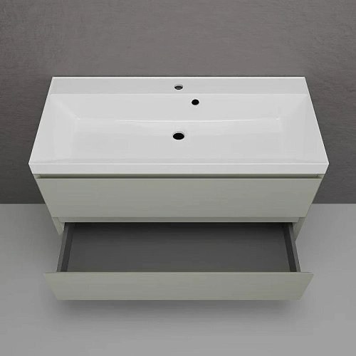 Тумба под раковину Style Line Манхэттен 100 см ЛС-00002358 подвесная, олива Тумба под раковину Style Line Манхэттен 100 см ЛС-00002358 подвесная, олива