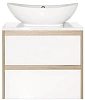 Тумба под раковину Style Line Монако 60 (2 ящ.), Гамма 56, Ориноко/бел лакобель, PLUS ЛС-00000622