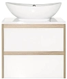 Тумба под раковину Style Line Монако 60 (2 ящ.), Гамма 56, Ориноко/бел лакобель, PLUS ЛС-00000622 Тумба под раковину Style Line Монако 60 (2 ящ.), Гамма 56, Ориноко/бел лакобель, PLUS ЛС-00000622