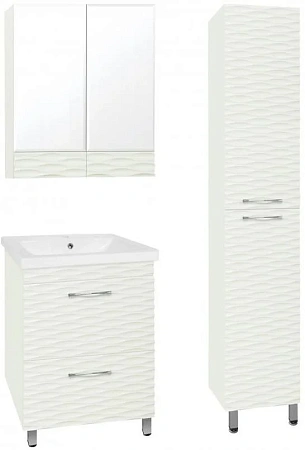 Тумба под раковину Style Line напольная Ассоль 60 (2 ящ.) ЛС-00000342 Тумба под раковину Style Line напольная Ассоль 60 (2 ящ.) ЛС-00000342