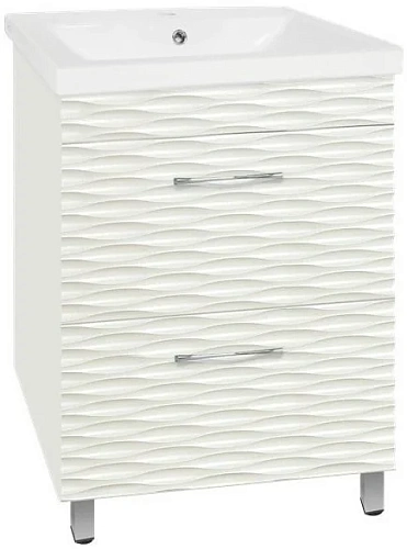 Тумба под раковину Style Line напольная Ассоль 60 (2 ящ.) ЛС-00000342 Тумба под раковину Style Line напольная Ассоль 60 (2 ящ.) ЛС-00000342