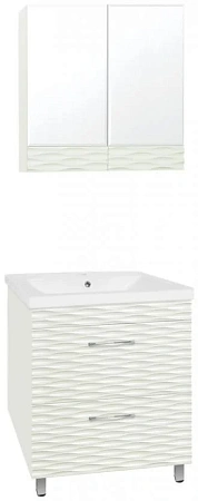 Тумба под раковину Style Line напольная Ассоль 70 (2 ящ.) ЛС-00000358 Тумба под раковину Style Line напольная Ассоль 70 (2 ящ.) ЛС-00000358