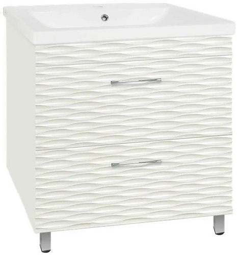 Тумба под раковину Style Line напольная Ассоль 80 (2 ящ.) ЛС-00000359 Тумба под раковину Style Line напольная Ассоль 80 (2 ящ.) ЛС-00000359