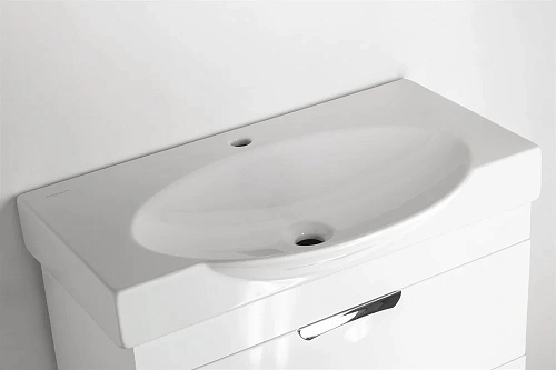 Тумба под раковину Style Line подвесная Жасмин 2 (2 ящ.) ЛС-00000313 Тумба под раковину Style Line подвесная Жасмин 2 (2 ящ.) ЛС-00000313