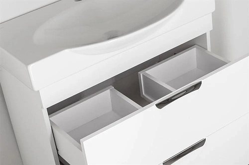 Тумба под раковину Style Line подвесная Жасмин 2 (2 ящ.) ЛС-00000313 Тумба под раковину Style Line подвесная Жасмин 2 (2 ящ.) ЛС-00000313