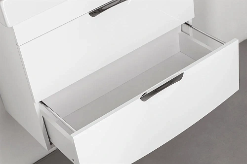 Тумба под раковину Style Line подвесная Жасмин 2 (2 ящ.) ЛС-00000313 Тумба под раковину Style Line подвесная Жасмин 2 (2 ящ.) ЛС-00000313