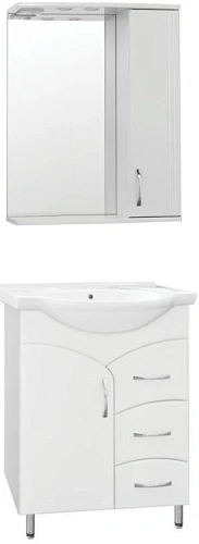 Тумба под раковину Style Line Эко Стандарт 22 (3 ящ.) ЛС-00000104 Тумба под раковину Style Line Эко Стандарт 22 (3 ящ.) ЛС-00000104