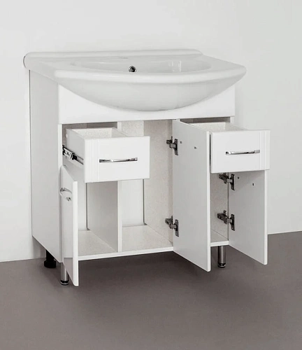 Тумба под раковину Style Line Эко Стандарт 26 (2 ящ.) ЛС-00000107 Тумба под раковину Style Line Эко Стандарт 26 (2 ящ.) ЛС-00000107