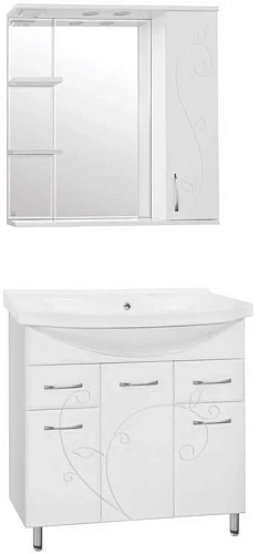 Тумба под раковину Style Line Эко Фьюжн 26 (2 ящ.) ЛС-00000076 Тумба под раковину Style Line Эко Фьюжн 26 (2 ящ.) ЛС-00000076