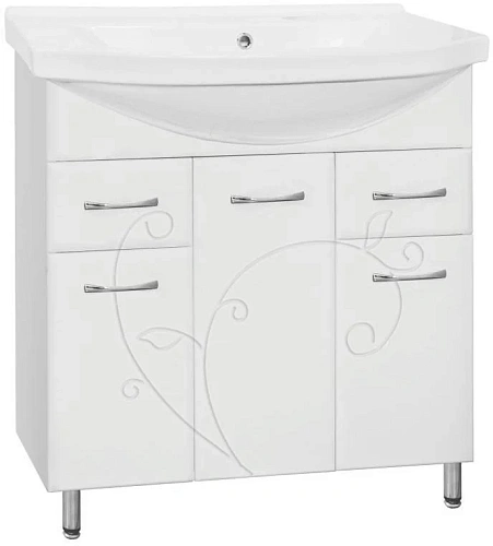 Тумба под раковину Style Line Эко Фьюжн 26 (2 ящ.) ЛС-00000076 Тумба под раковину Style Line Эко Фьюжн 26 (2 ящ.) ЛС-00000076