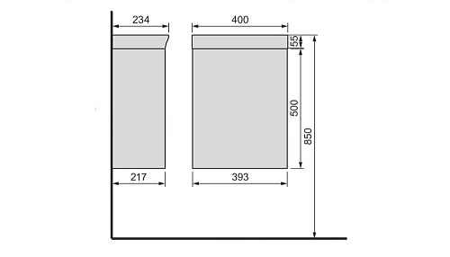 Тумба под раковину Velvex Bio 40 Белая (пленка ПВХ) tpBIO.40-21 Тумба под раковину Velvex Bio 40 Белая (пленка ПВХ) tpBIO.40-21