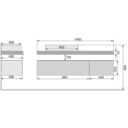 Тумба под раковину Velvex Felay 95 Белая глянцевая tpFEL.95-43.21 Тумба под раковину Velvex Felay 95 Белая глянцевая tpFEL.95-43.21