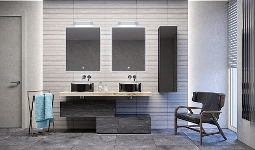 Тумба под раковину Velvex Felay 95 Черная матовая tpFEL.95-45.214 Тумба под раковину Velvex Felay 95 Черная матовая tpFEL.95-45.214