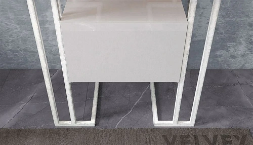 Тумба под раковину Velvex Gelou 45 Белая глянцевая tpGEL.45-43.21 Тумба под раковину Velvex Gelou 45 Белая глянцевая tpGEL.45-43.21