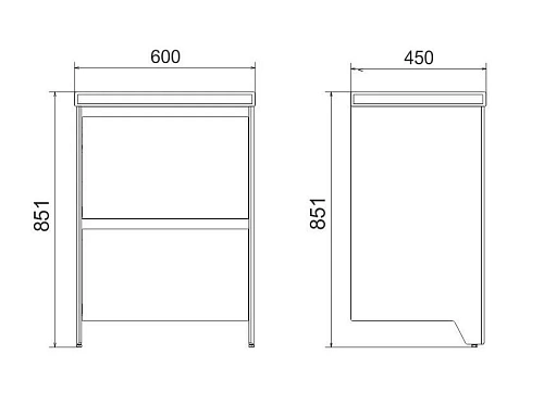 Тумба под раковину Velvex Klaufs 60 tpKLA.60.2Y-617.217 Тумба под раковину Velvex Klaufs 60 tpKLA.60.2Y-617.217