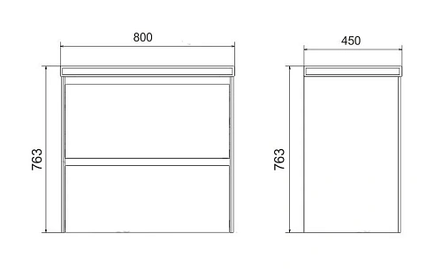 Тумба под раковину Velvex Klaufs 80 tpKLA.80.2Y-616.216 Тумба под раковину Velvex Klaufs 80 tpKLA.80.2Y-616.216