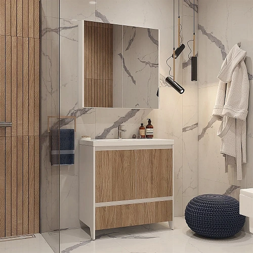 Тумба под раковину Velvex Klaufs 90.2D.1Y (шатане/белый) tnKLA.90.2D.1Y-617.216 Тумба под раковину Velvex Klaufs 90.2D.1Y (шатане/белый) tnKLA.90.2D.1Y-617.216