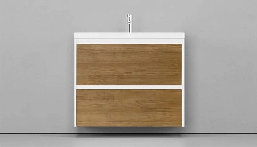 Тумба под раковину Velvex Klaufs 90.2Y (шатанэ/белая) tpKLA.90.2Y-617.216 Тумба под раковину Velvex Klaufs 90.2Y (шатанэ/белая) tpKLA.90.2Y-617.216