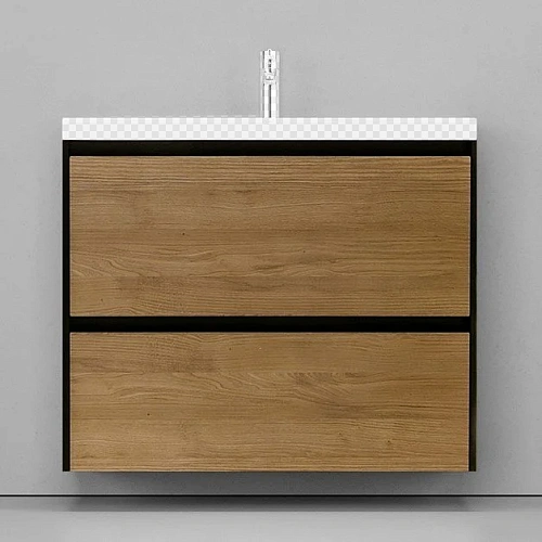 Тумба под раковину Velvex Klaufs 90.2Y (шатанэ/черный) tpKLA.90.2Y-617.217 Тумба под раковину Velvex Klaufs 90.2Y (шатанэ/черный) tpKLA.90.2Y-617.217