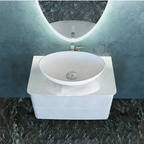 Тумба под раковину Velvex Luna 75 Белая tpLUN.75-21.43 Тумба под раковину Velvex Luna 75 Белая tpLUN.75-21.43