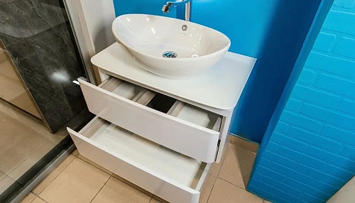 Тумба под раковину Velvex Luna 75 Белая tpLUN.75-21.43 Тумба под раковину Velvex Luna 75 Белая tpLUN.75-21.43