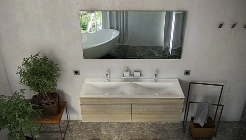 Тумба под раковину Velvex Pulsus 140 Дуб сонома tpPUL.140-25 Тумба под раковину Velvex Pulsus 140 Дуб сонома tpPUL.140-25